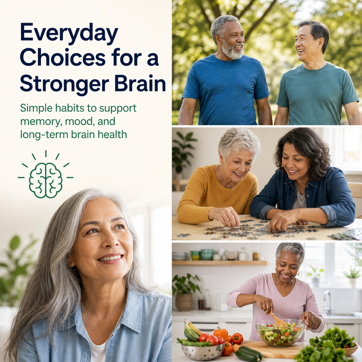 Healthy Aging Brain Routine: Daily Habits to Discuss With Your Clinician supporting illustration