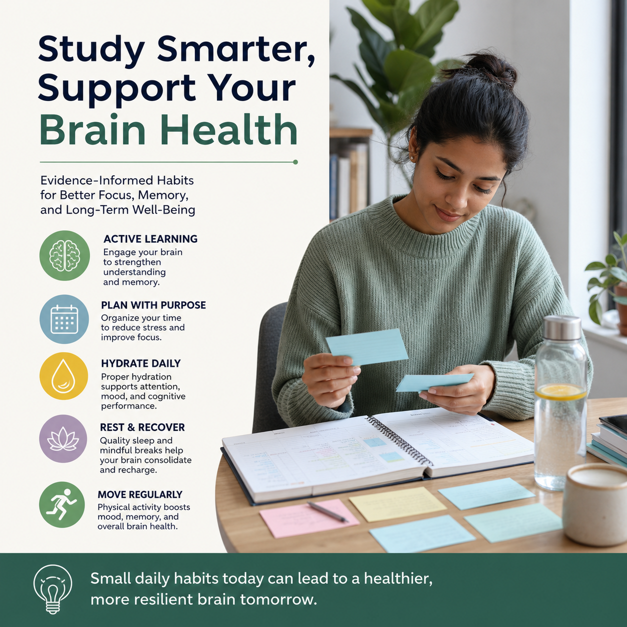 Student Memory Methods for Exams and Lifelong Learning supporting illustration